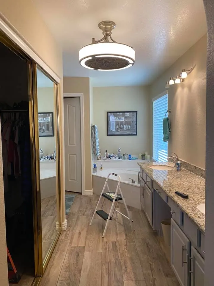 Fixture installation 4