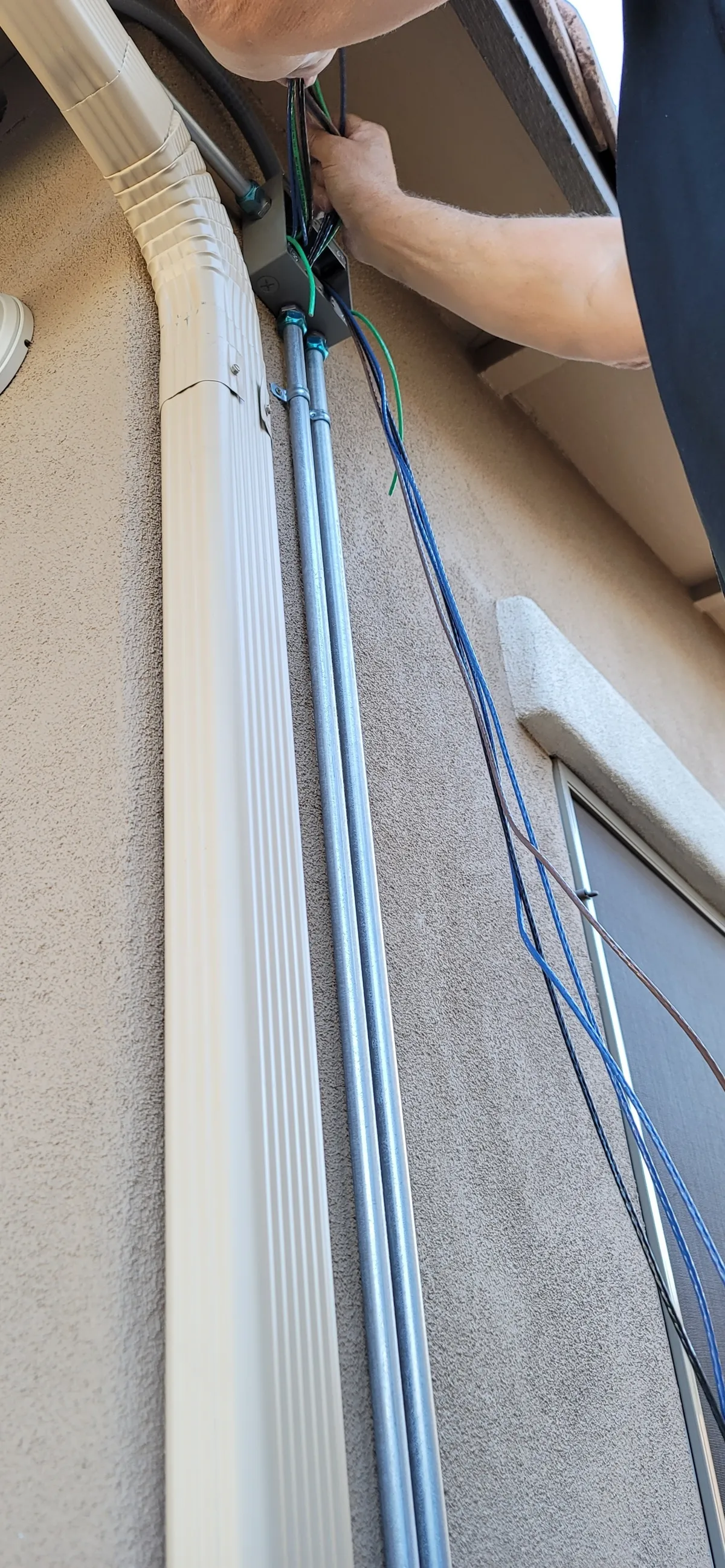 Infrared heater installation 6