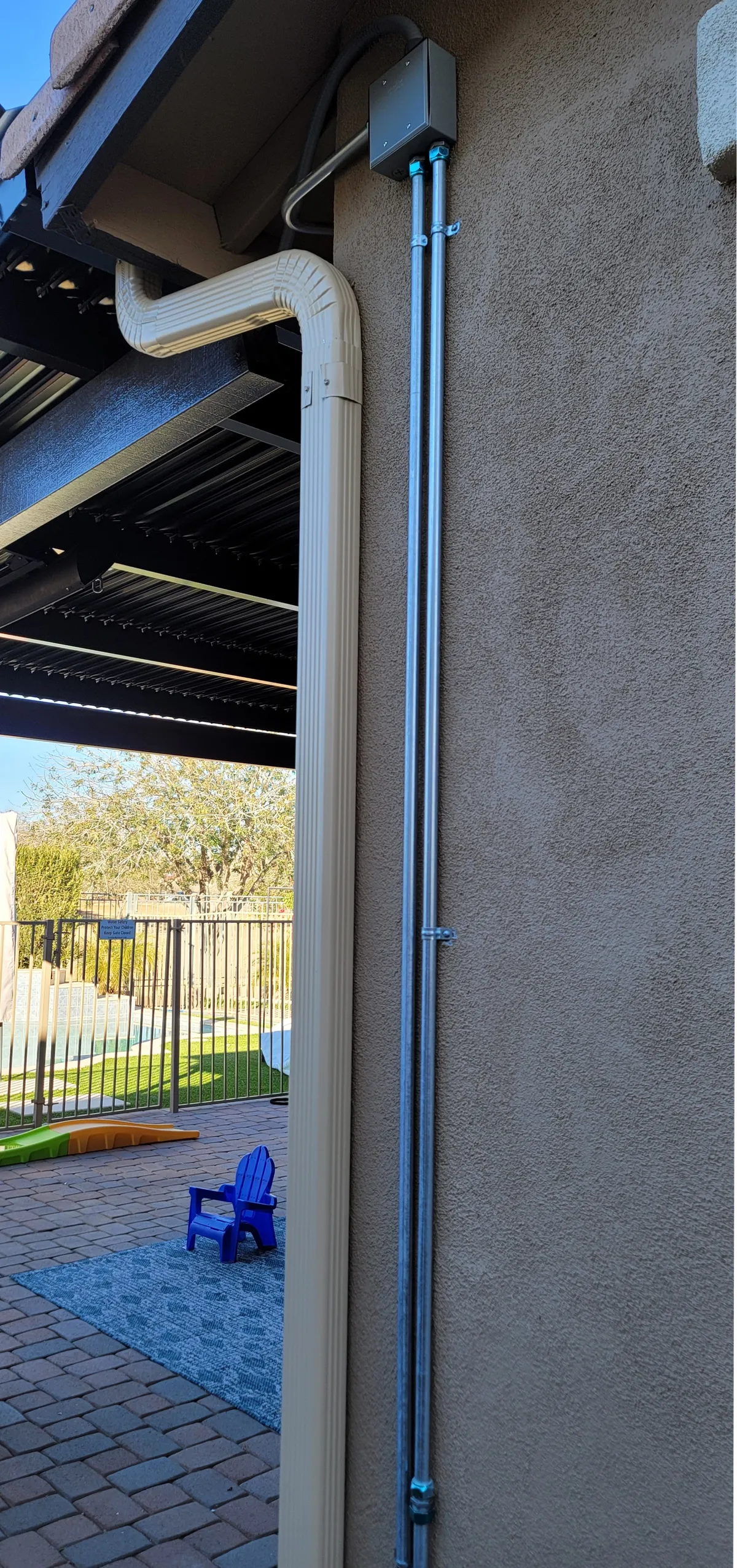 Infrared heater installation 4