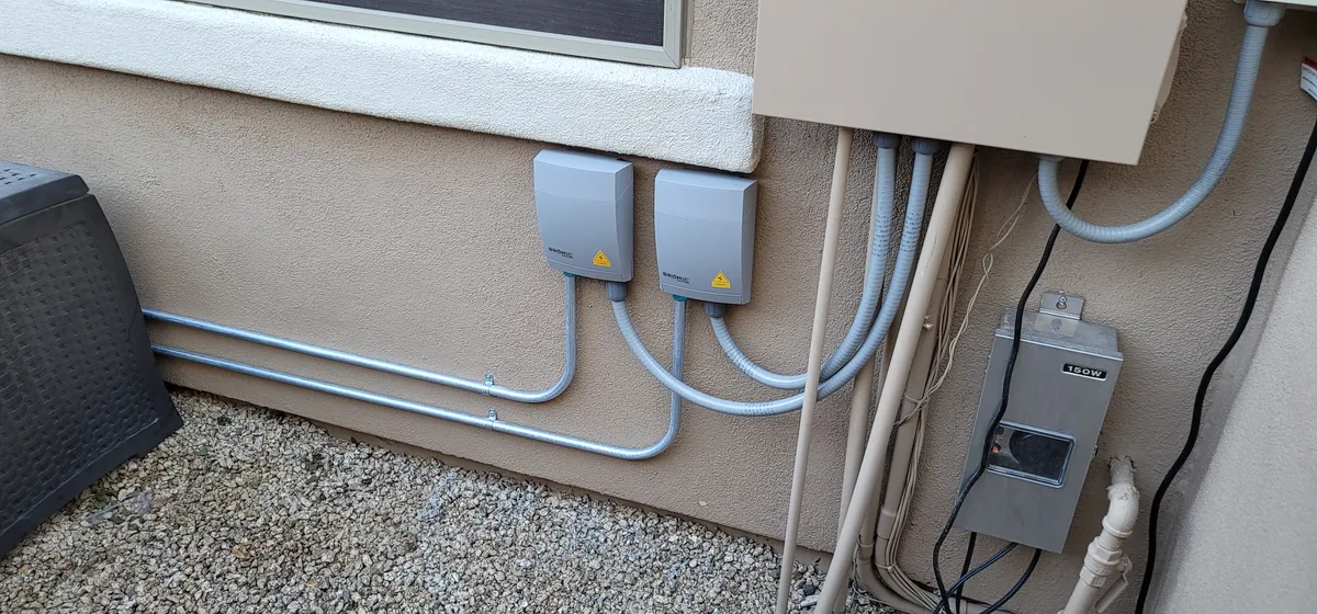 Infrared heater installation 3